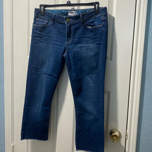 Paige Skyline Straight Jeans in Classic Blue Denim - Women’s Size 31